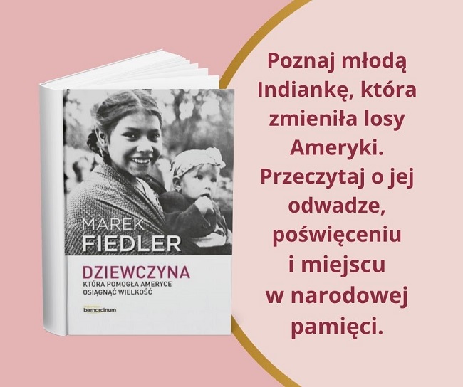 Grafika prezentująca książkę "Dziewczyna, która pomogła Ameryce osiągnąć wielkość"